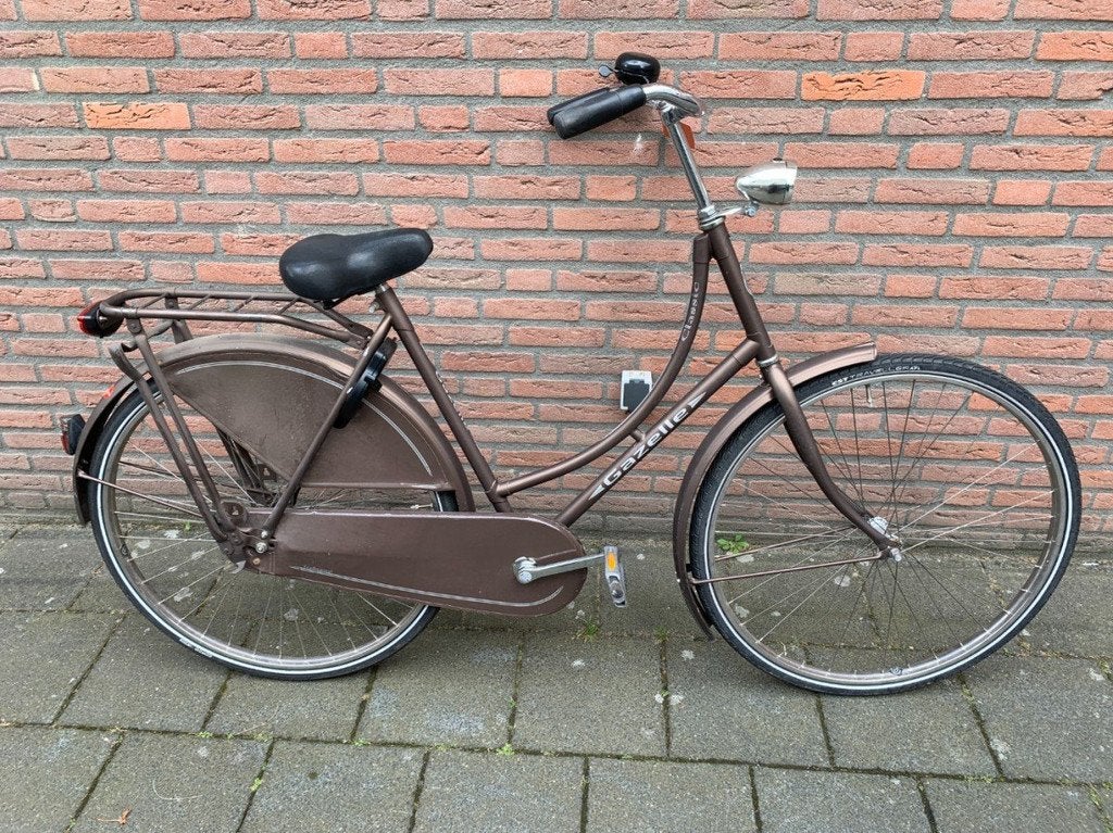 Gazelle Classic Dames Bruin 57cm, Gebruikt, -, - 0
-, NL, 56 cm of meer