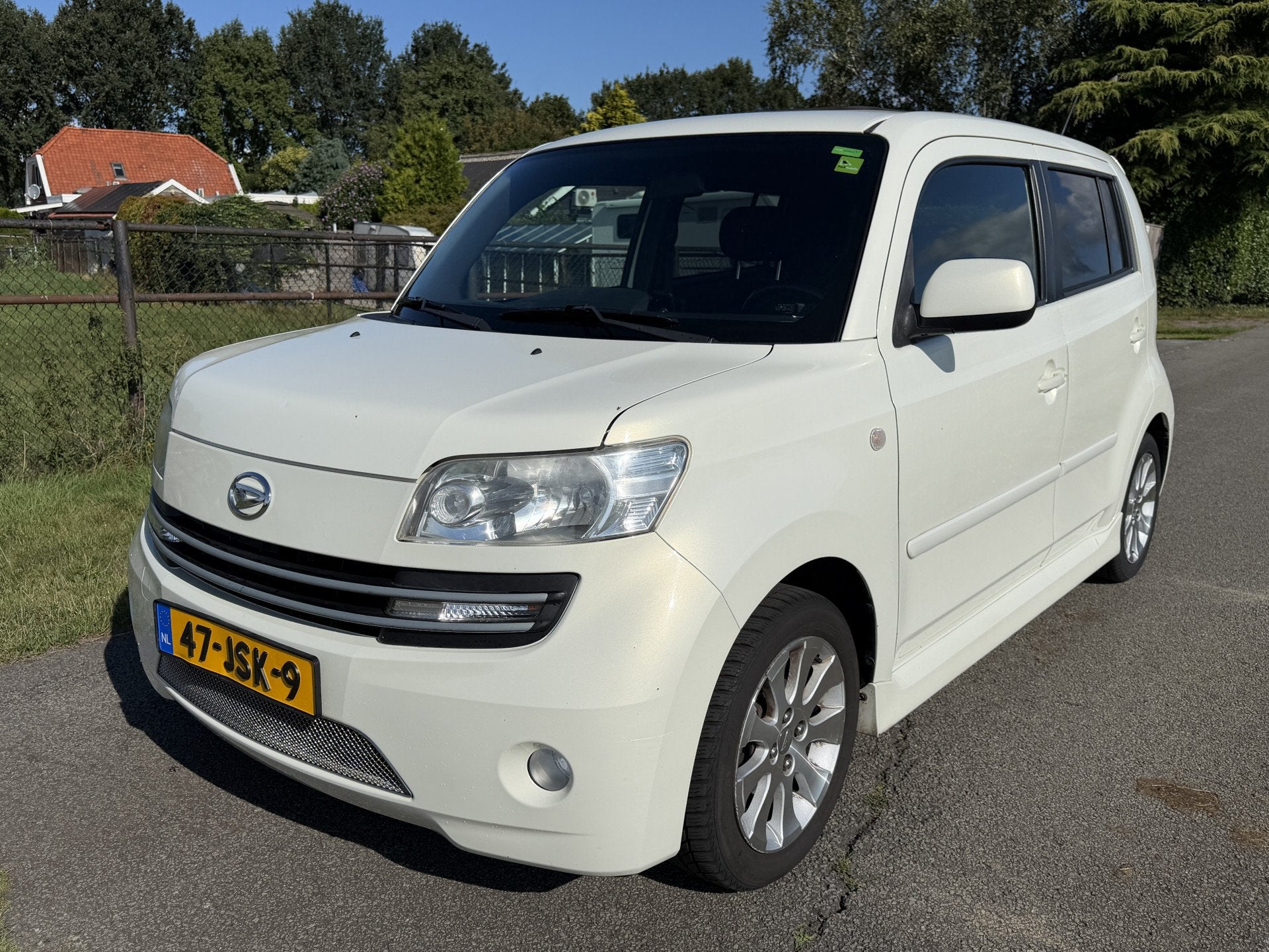 Daihatsu Materia 1.5 Groove Airco/Schuifdak/AUTOMAAT, Auto's, Daihatsu, 1025 kg, Zwart, Wit, Origineel Nederlands