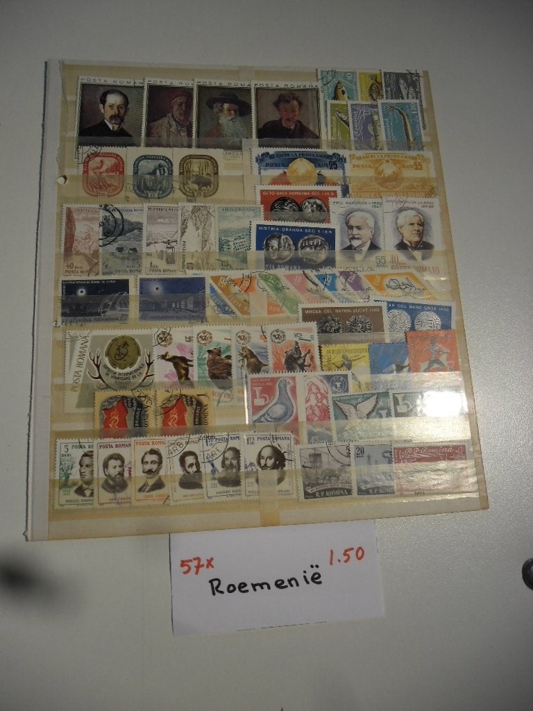 Diverse Postzegels uit vele landen  Map 02, Postzegels en Munten, Ophalen of Verzenden