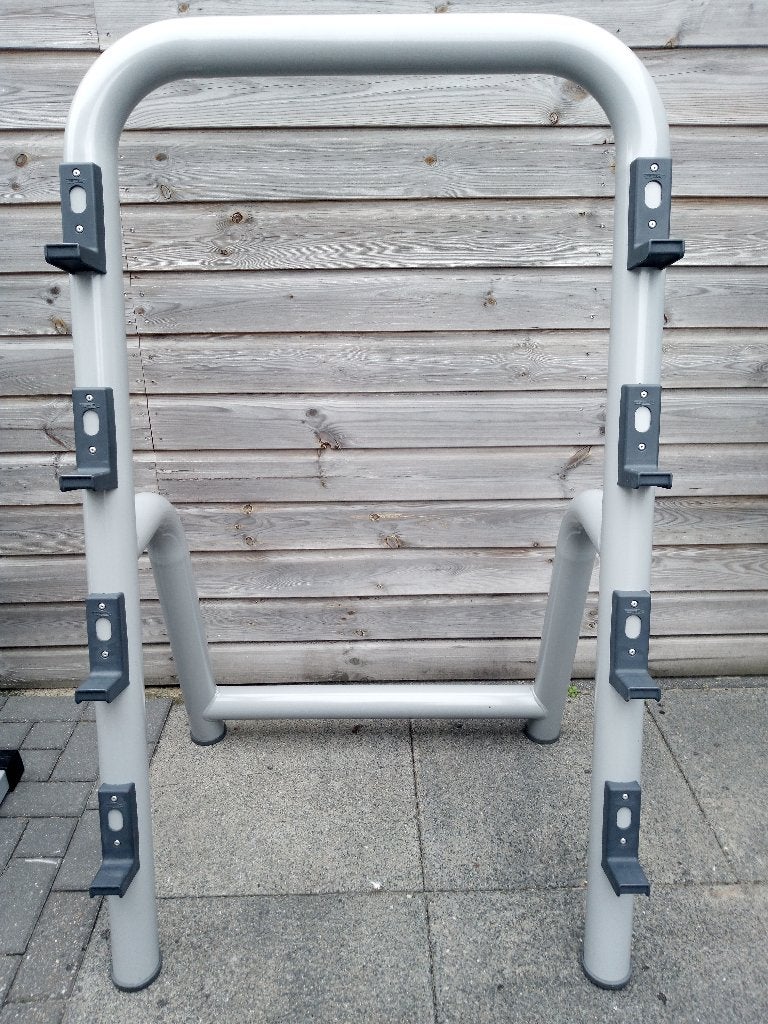 Technogym Selection Line Grey barbell rack, Ophalen of Verzenden, Gebruikt, Overige typen