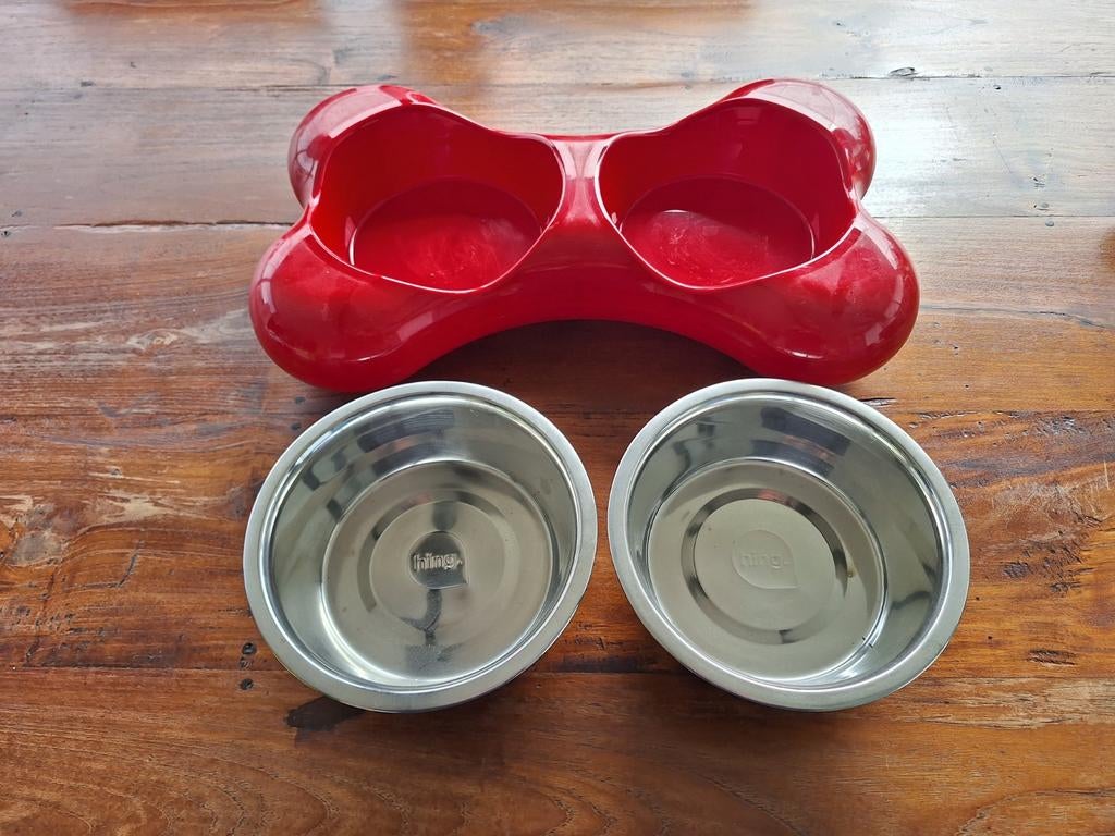 Honden voerbak zgan, Ophalen