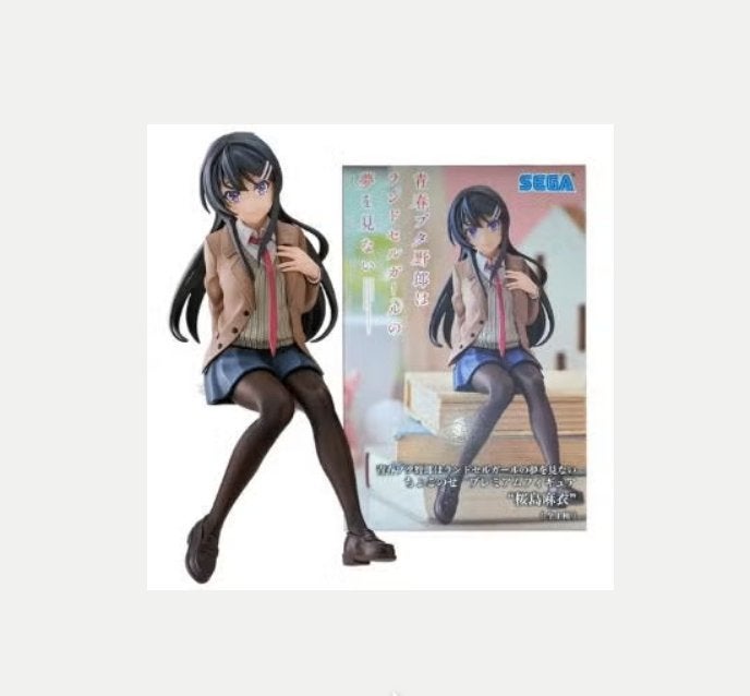 Anime collectors figuur Mai Sakurajima (14cm), Verzamelen, Poppetjes en Figuurtjes, Ophalen of Verzenden, Nieuw