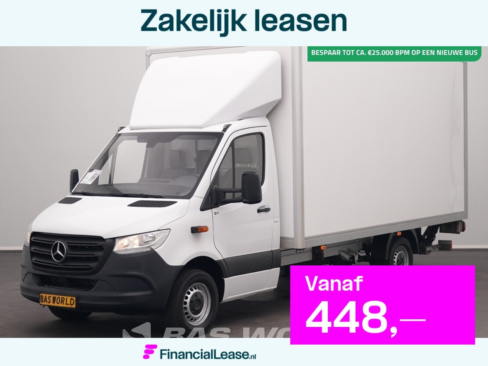 Mercedes Sprinter 314 CDI Automaat Laadklep Zijdeur Lat om L, Automaat, Stof, Gebruikt, Euro 6