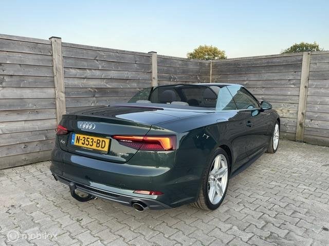 Audi A5 Cabriolet 2.0TFSI Design ProLine Plus S-Line Carplay, Auto's, Dealer onderhouden, Gebruikt, Euro 6, 4 stoelen