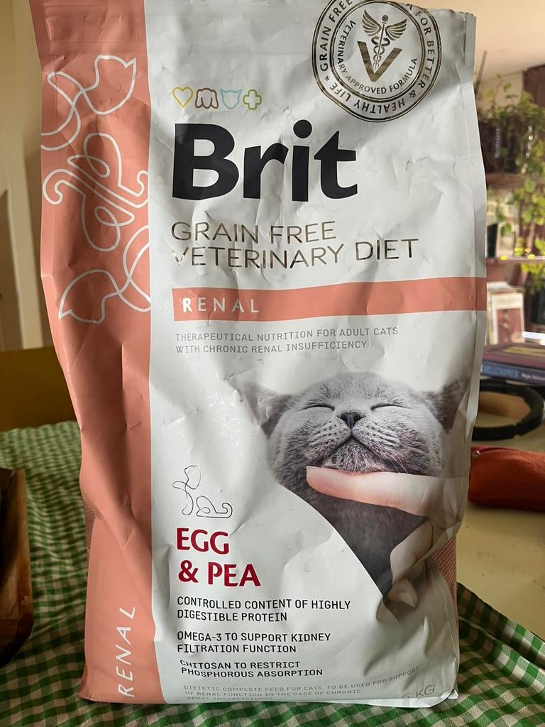 Britt niervoeding renal kat, Dieren en Toebehoren, Dierenvoeding, Ophalen of Verzenden, Kat