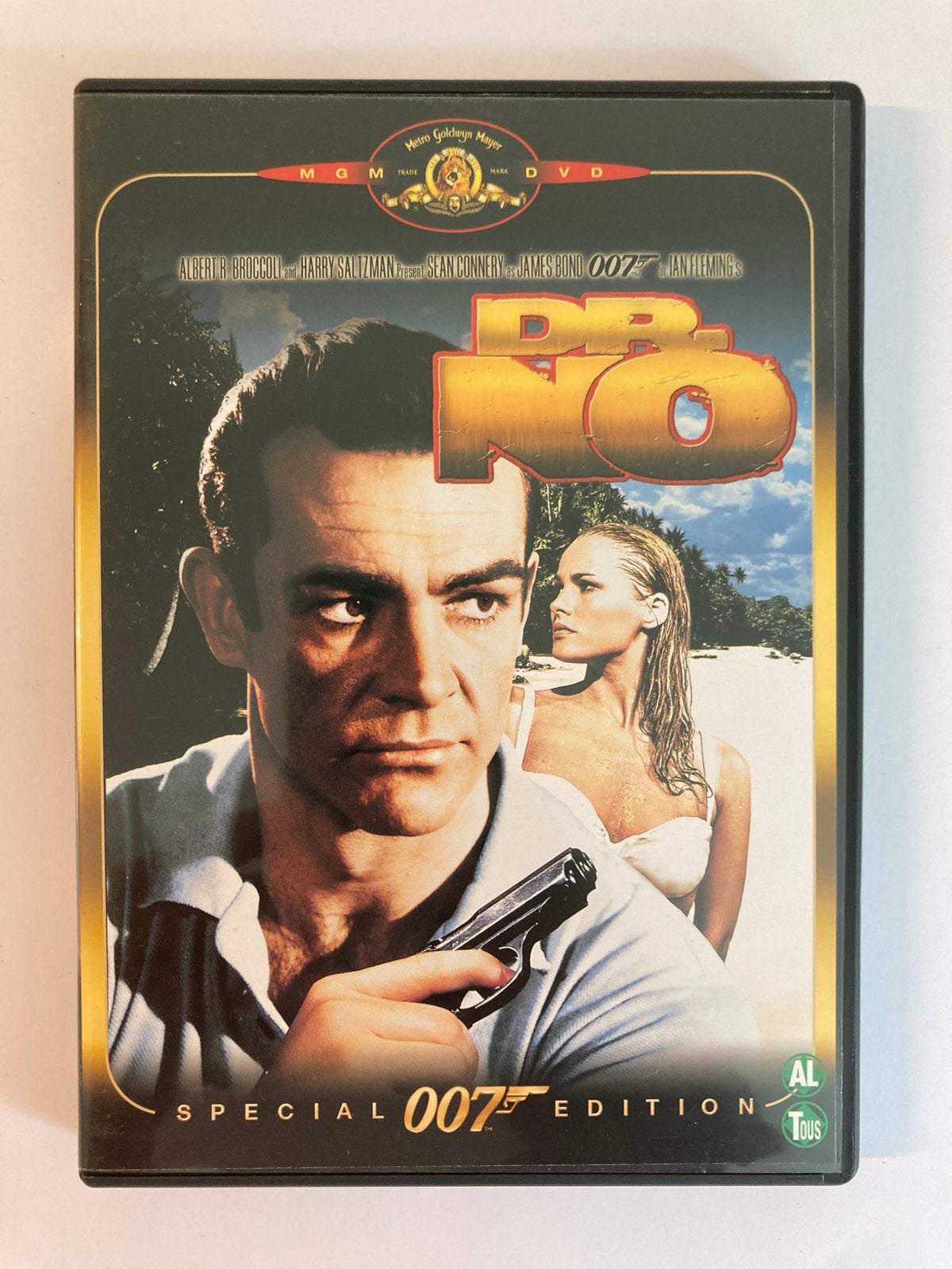 Dr. No, 1962 / DVD / James Bond / Sean Connery 1930 - 2020, Inclusief boekje, 1960 tot 1980, Engels, Nederlands