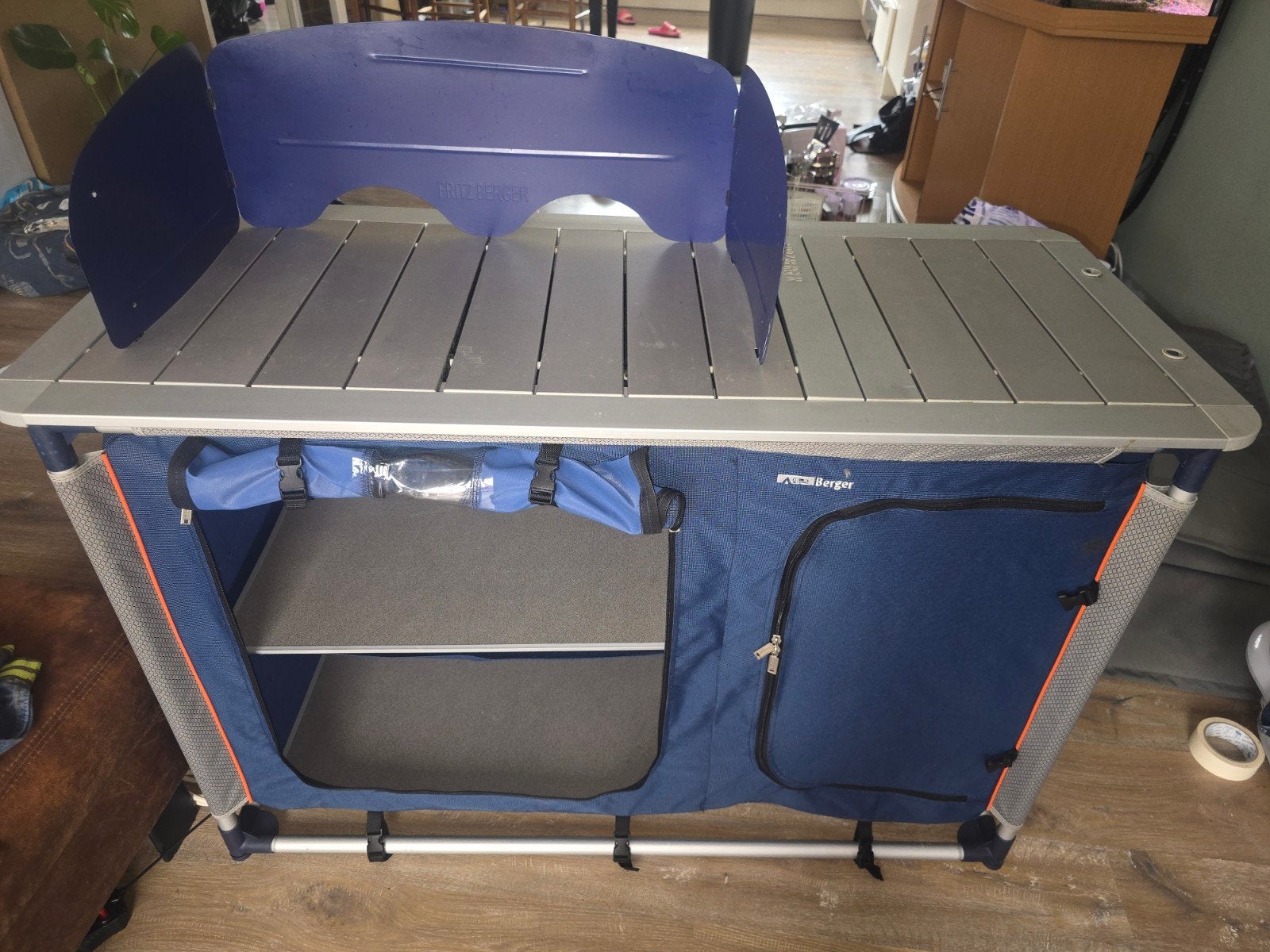 Berger JUM BOX CTW-WS Camping Keukenkast, Ophalen, Zo goed als nieuw