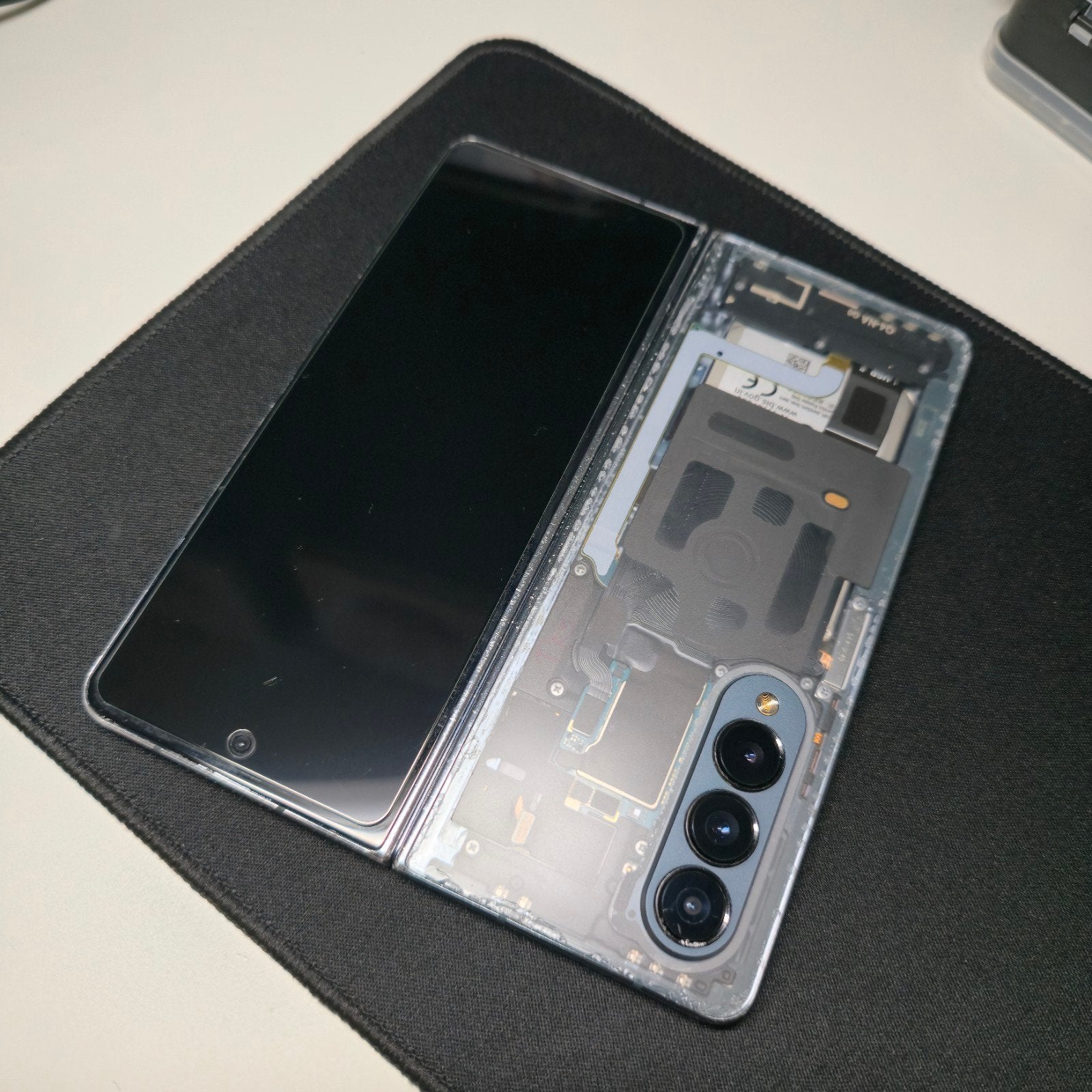 Samsung Galaxy Z Fold 4 Voor Onderdelen, Telecommunicatie, Mobiele telefoons | Samsung, Blauw, Touchscreen, Ophalen of Verzenden