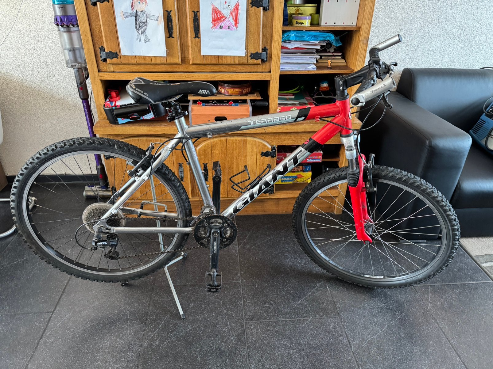 Stoere Giant mountainbike / jongensfiets 26 inch, Ophalen, 26 inch of meer, Versnellingen