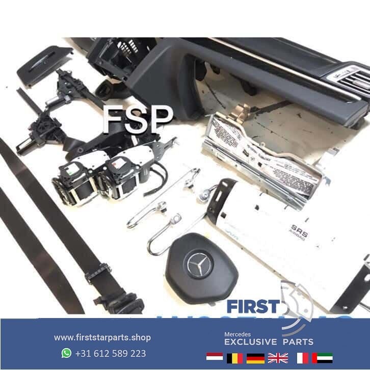 W207 E Klasse Coupé Cabrio Facelift AMG dashboard airbag set, Gebruikt, -, Ophalen of Verzenden, -