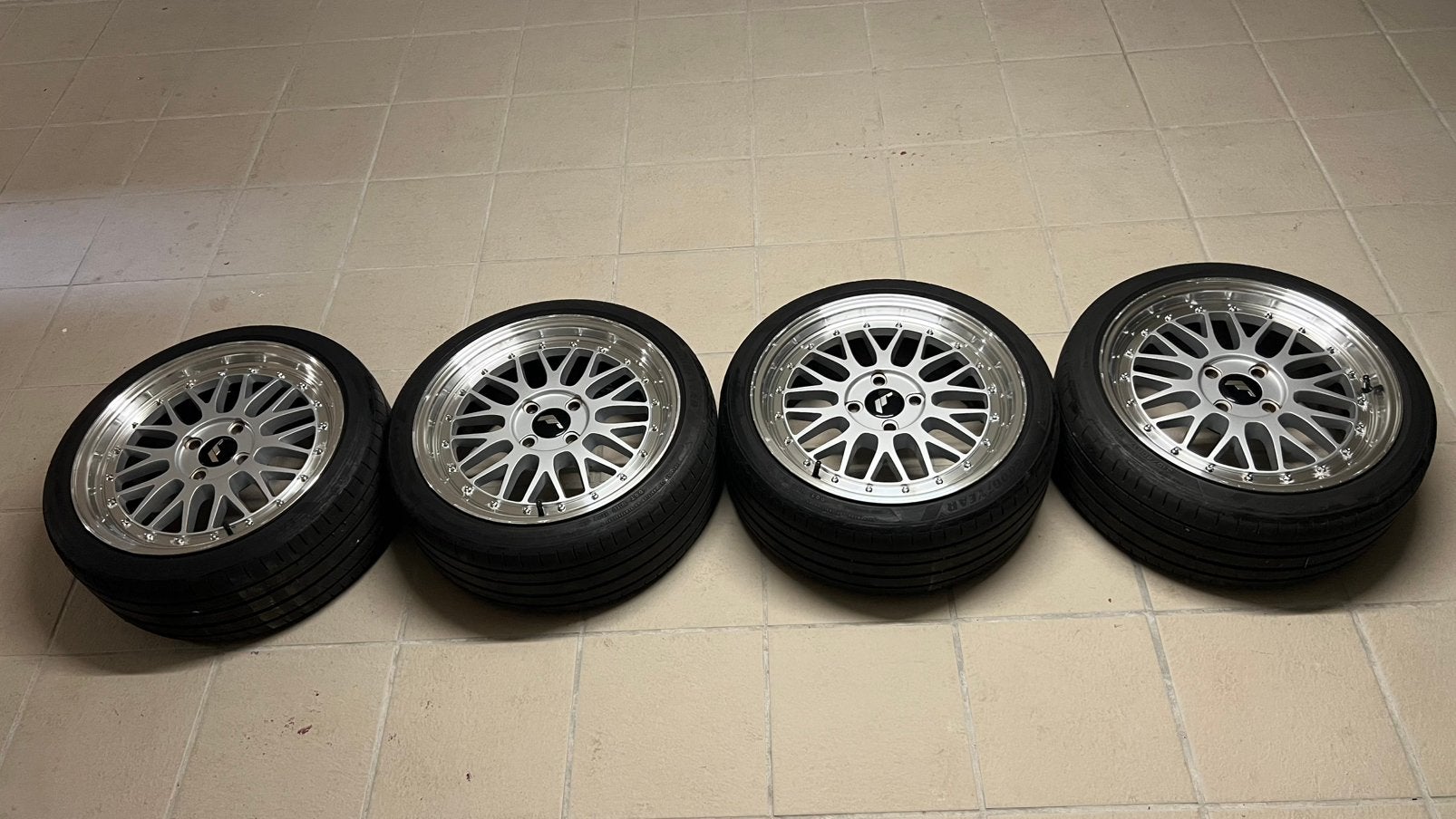JR23 Zilveren Velgen 17x7.5J ET20 (Fiesta ST), Velg(en), 17 inch, Ophalen of Verzenden, Personenwagen