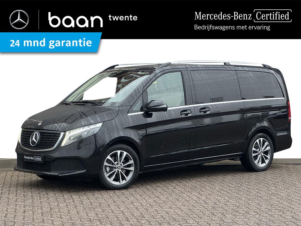 Mercedes-Benz EQV 300 L2 90kWh Avantgarde | 360 km WLTP | 7-, Gebruikt, Zwart, 7 stoelen, 204 pk