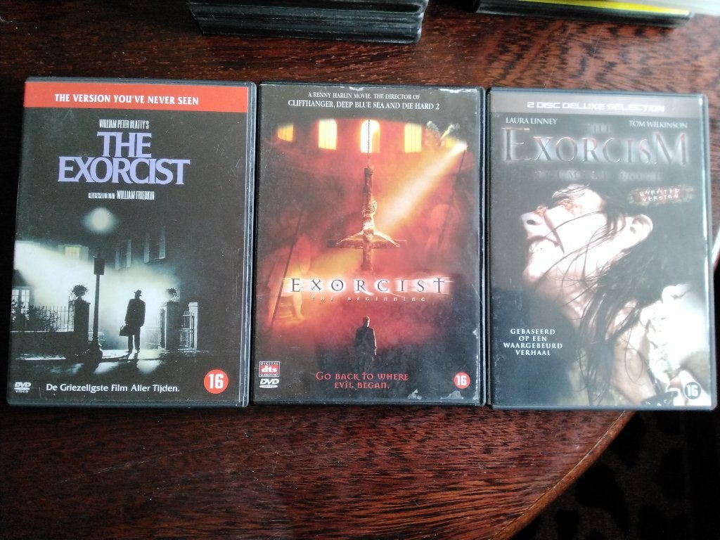 The exorcist 3 dvds, origineel, Vanaf 16 jaar, Boxset, Ophalen of Verzenden, Zo goed als nieuw