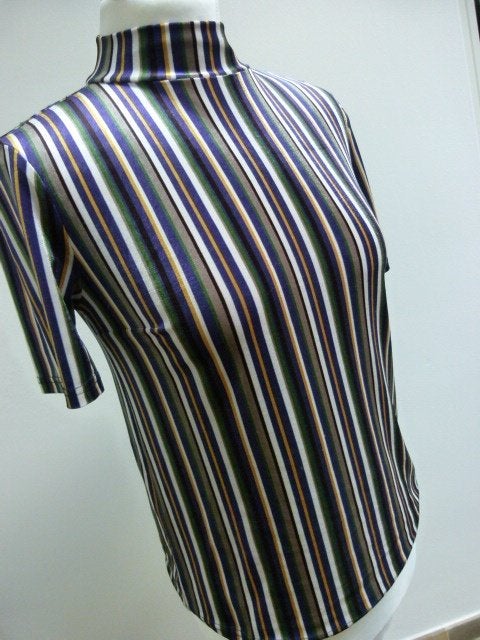 Gestreepte top LOAVIES maat S 36, Kleding | Dames, Tops, Overige kleuren, Ophalen of Verzenden, Korte mouw, Maat 36 (S)