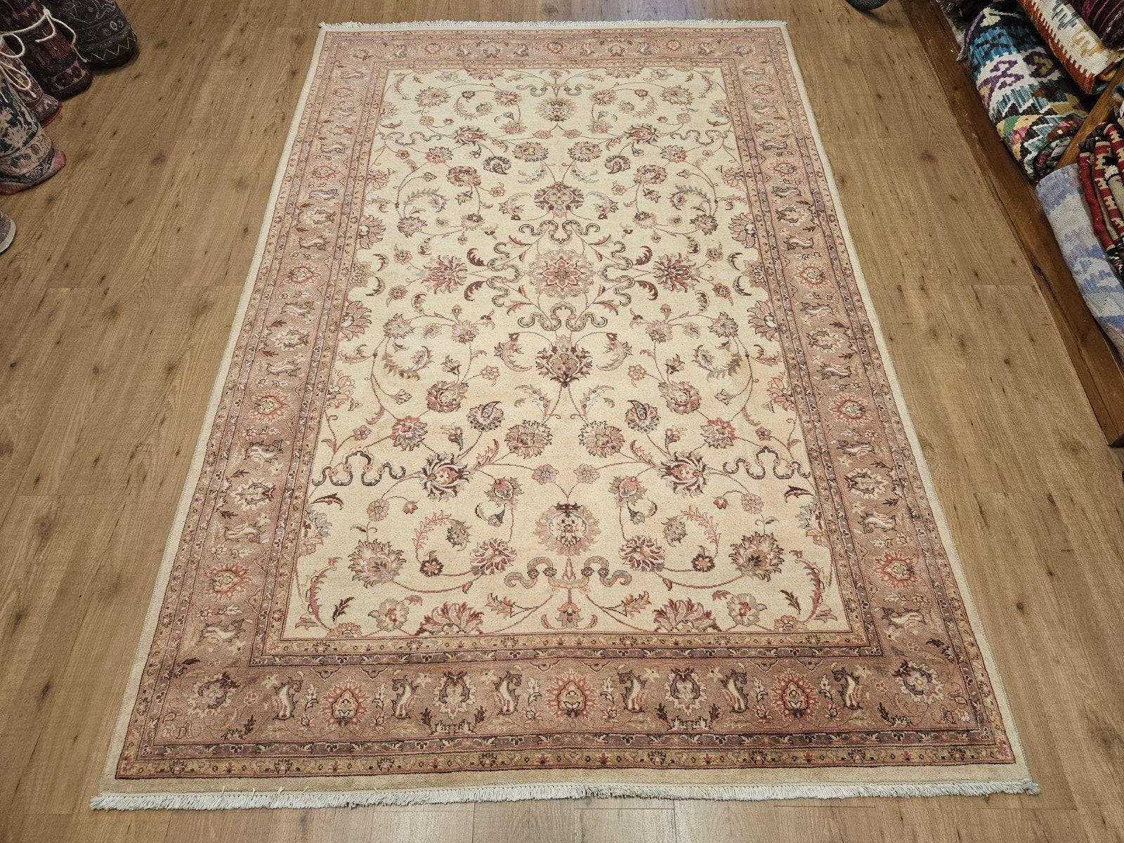 Nieuw handgeknoopt oosters tapijt ziegler 271x182