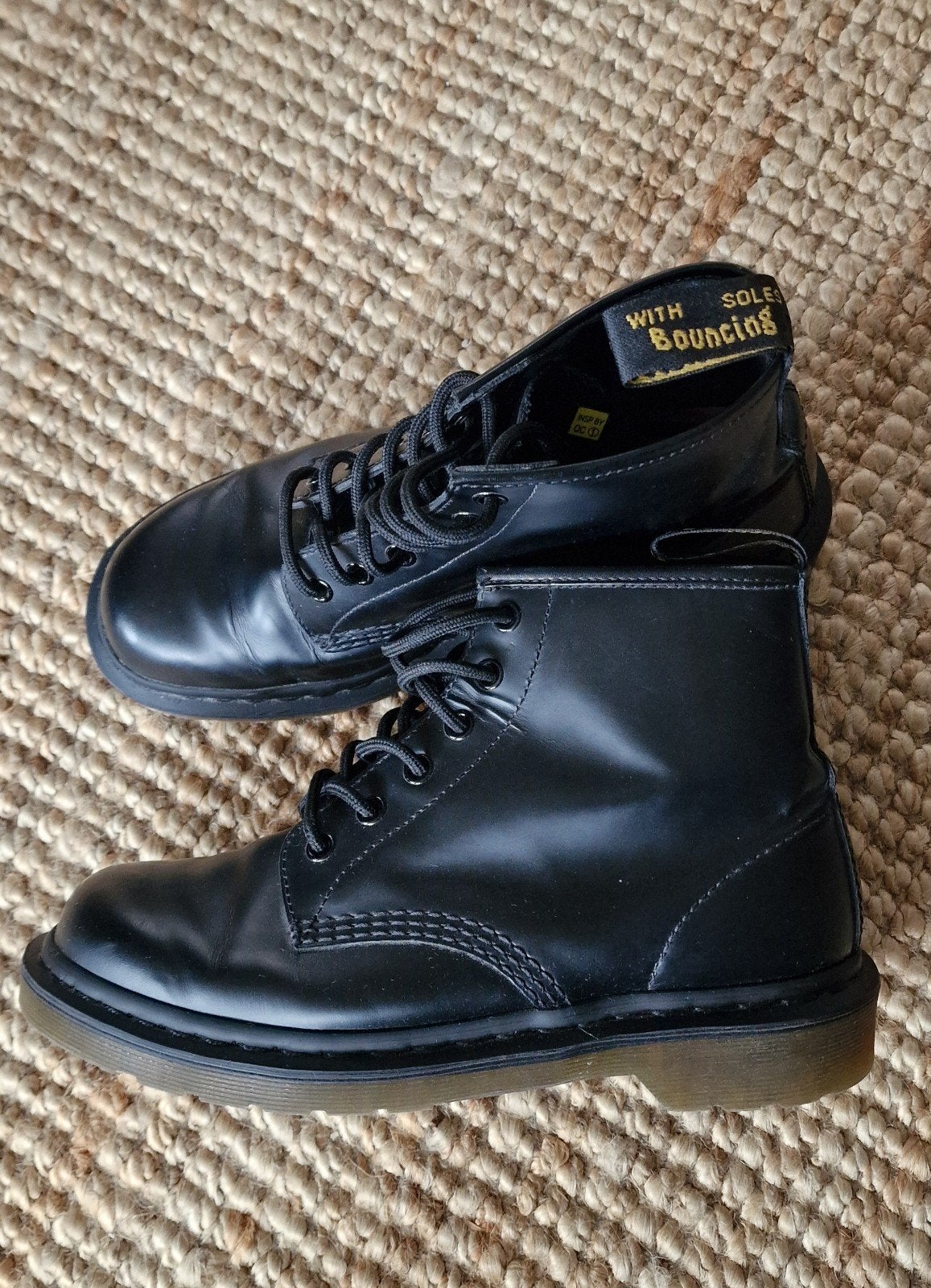 Dr. Martens 101 Smooth Zwart -maat 39 Zo goed als nieuw, Zwart, Lage of Enkellaarzen, Ophalen of Verzenden, Dr. Martens