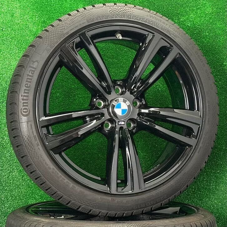 Originele 19 inch BMW 442M velgen winterbanden f30 f31 f36, Auto-onderdelen, 19 inch, Gebruikt, Banden en Velgen, Germany