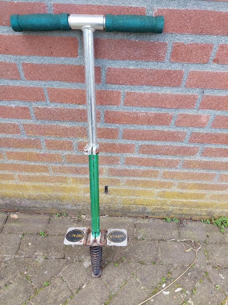 Pogo stok, Ophalen, Gebruikt