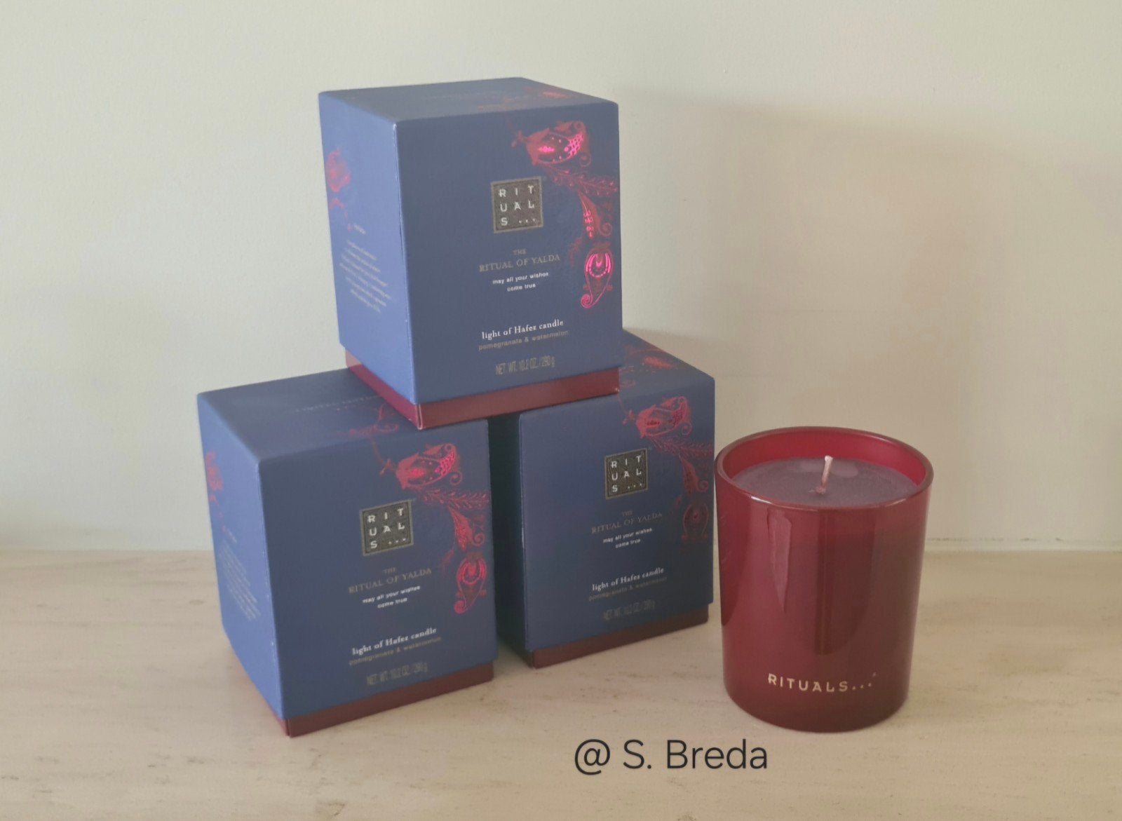 Rituals | Yalda | Geurkaars 290 gram kaars (nog 1), Nieuw, Ophalen of Verzenden, Glas, Rituals