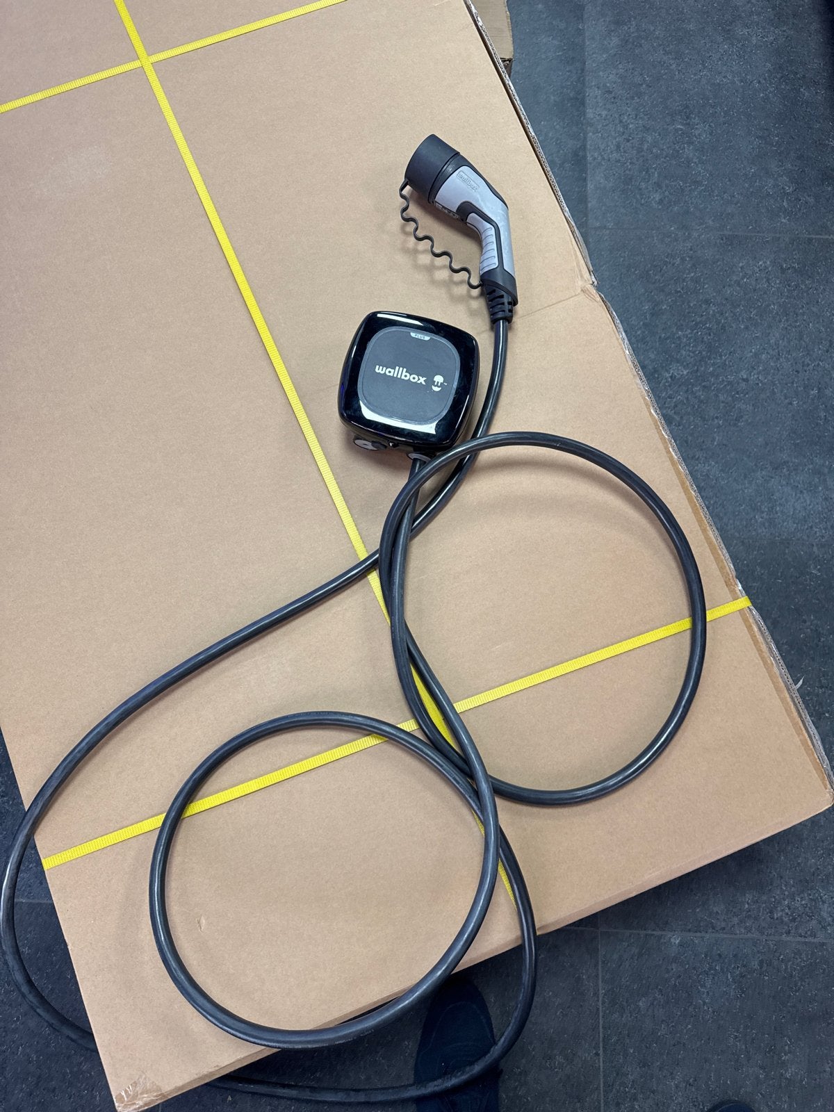 Wallbox laadpaal met vaste kabel, Ophalen, Zo goed als nieuw, Laadpaal