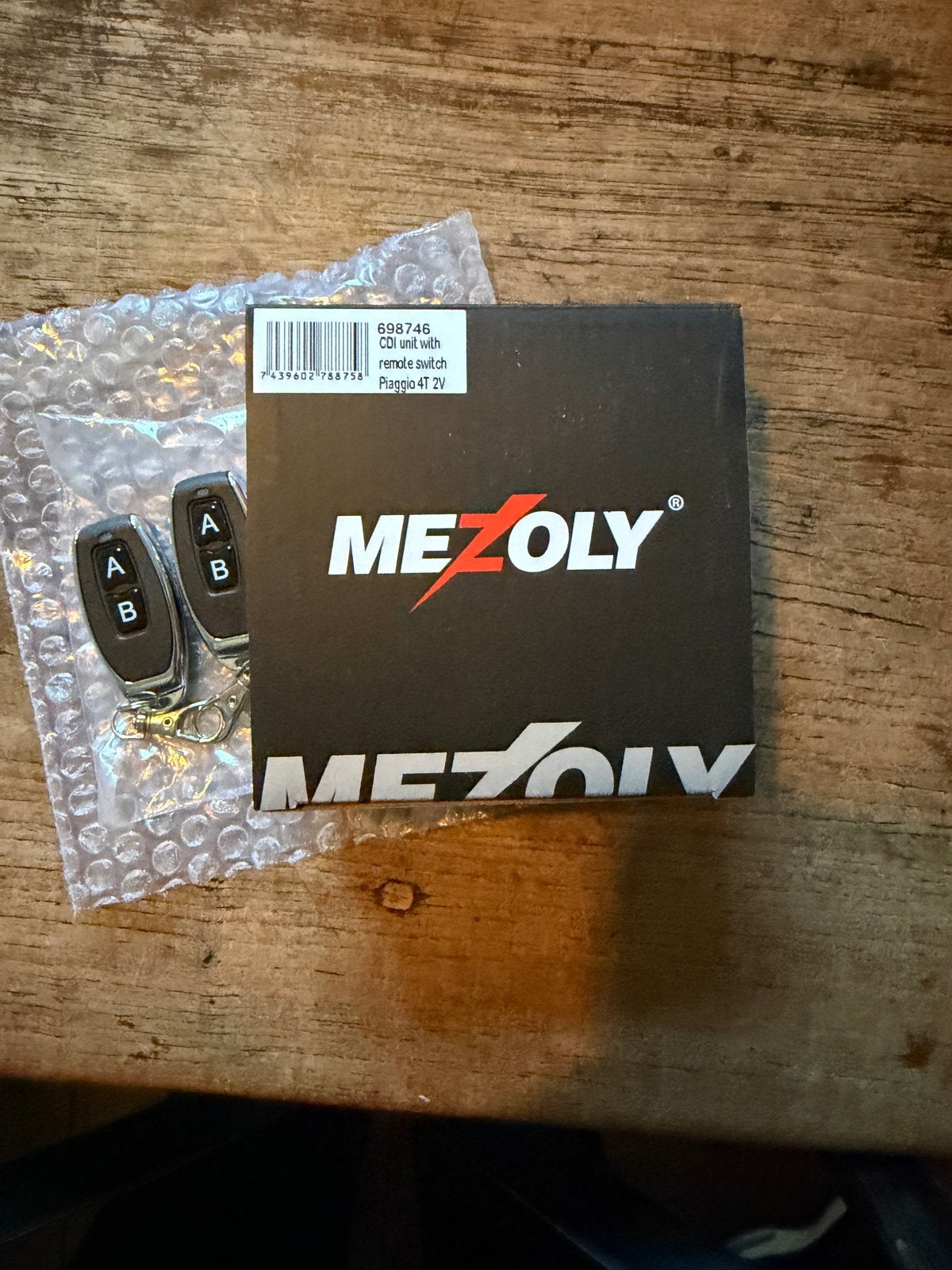 Mezoly CDI met afstandsbediening voor Piaggio 4T 2V, Ophalen of Verzenden, Nieuw, Overige automerken
