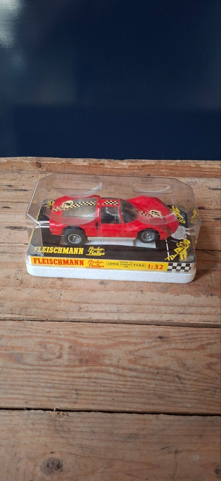Fleischmann Rallye Lotus Europa Ford 1:32 Slotrace Auto, Overige merken, Auto, 1:32 tot 1:50, Nieuw