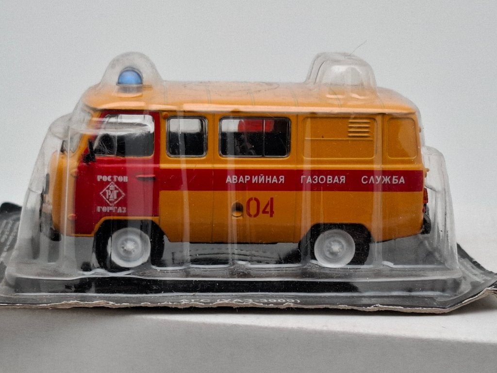 UAZ 3909 Hulpdiensten USSR Sovjet Unie Rusland - 1/43, Verzenden, Zo goed als nieuw, Auto, Overige merken