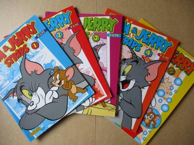 adv11370 tom en jerry 3, Eén stripboek, Ophalen, Gelezen
