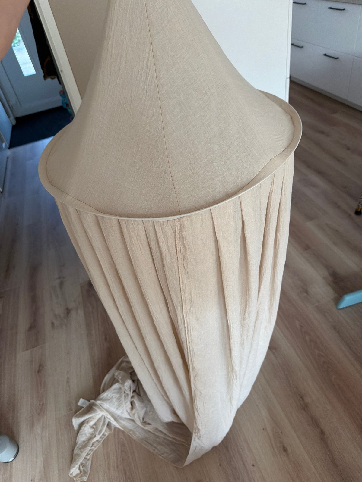 Jollein Hemel voor Babykamer - Beige Klamboe, Jollein, Zo goed als nieuw, Klamboe, Ophalen