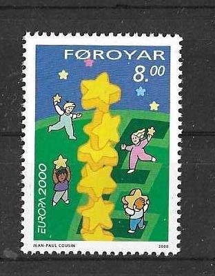 Denemarken (Faeröer) Michel 374 postfris EUROPA, Ophalen of Verzenden, Denemarken, Postfris