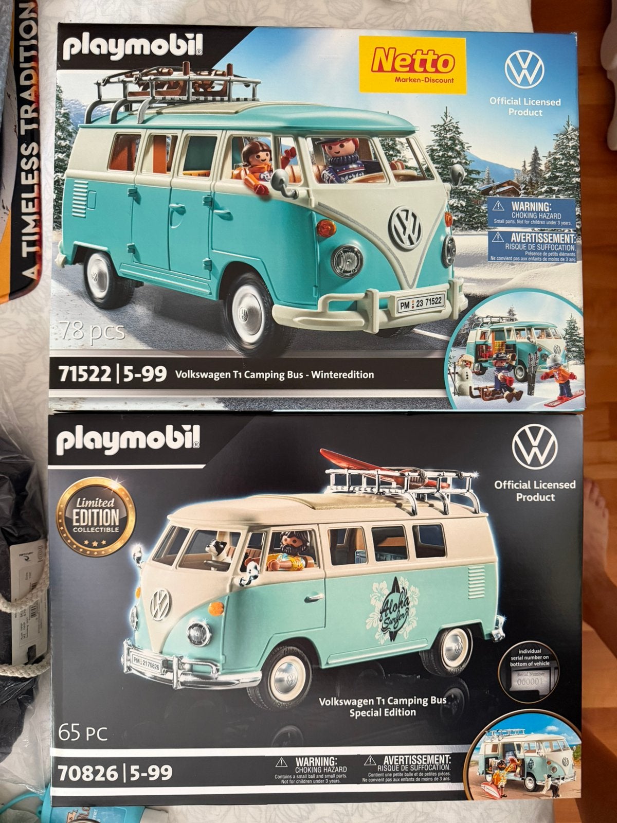 Playmobil Volkswagens 70826 , 71522, Ophalen of Verzenden, Nieuw