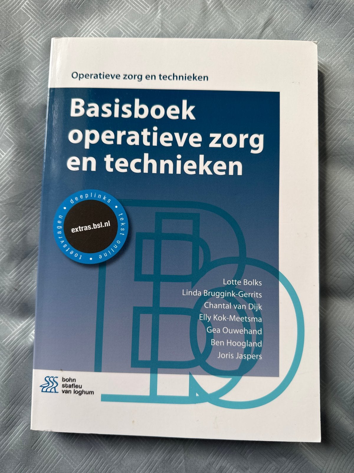 Basisboek operatieve zorg en technieken, Ophalen of Verzenden, Beta, Zo goed als nieuw, HBO
