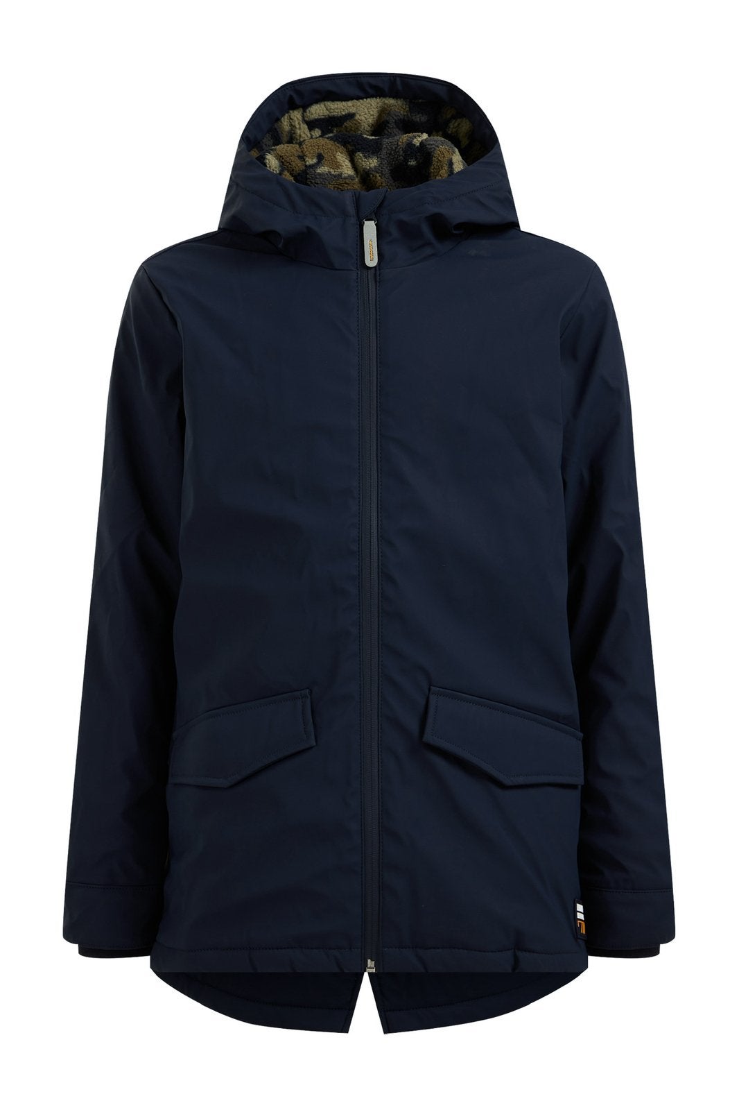 WE jongens regenjas blauw Winter, Kinderen en Baby's, Ophalen, Zo goed als nieuw, Jongen, Jas