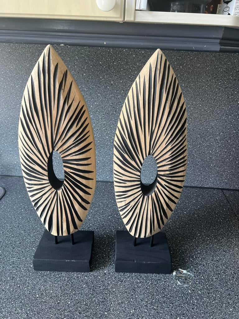 Ornamenten hout, Ophalen of Verzenden, Zo goed als nieuw