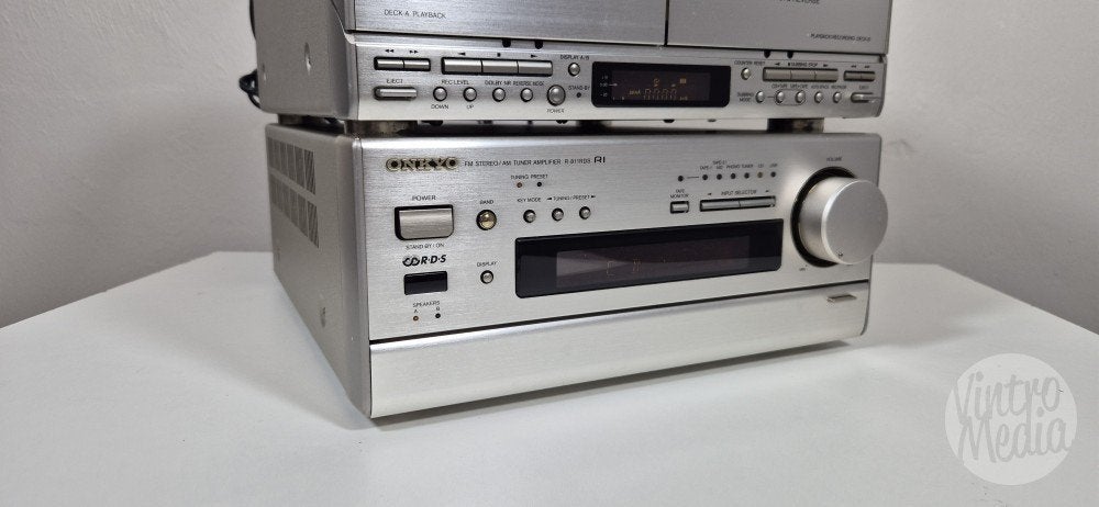 Onkyo Liverpool Stereo Set | Receiver | CD-Speler | Cassette, Overige merken, Tuner of Radio, Refurbished, Ophalen of Verzenden