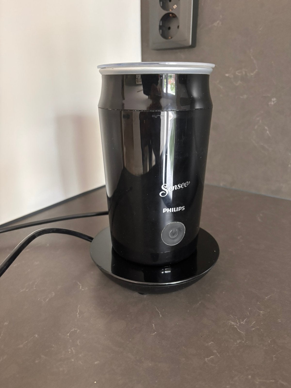 Philips Senseo Elektrische Melkopschuimer CA6500, Ophalen of Verzenden, Gebruikt, Elektrische melkopschuimer