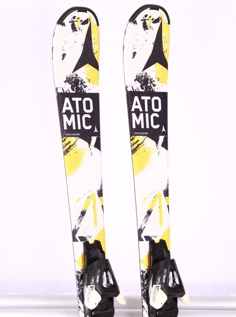 120 kinder ski's ATOMIC VANTAGE Jr., yellow/white, Gebruikt, Verzenden, 100 tot 140 cm, Carve