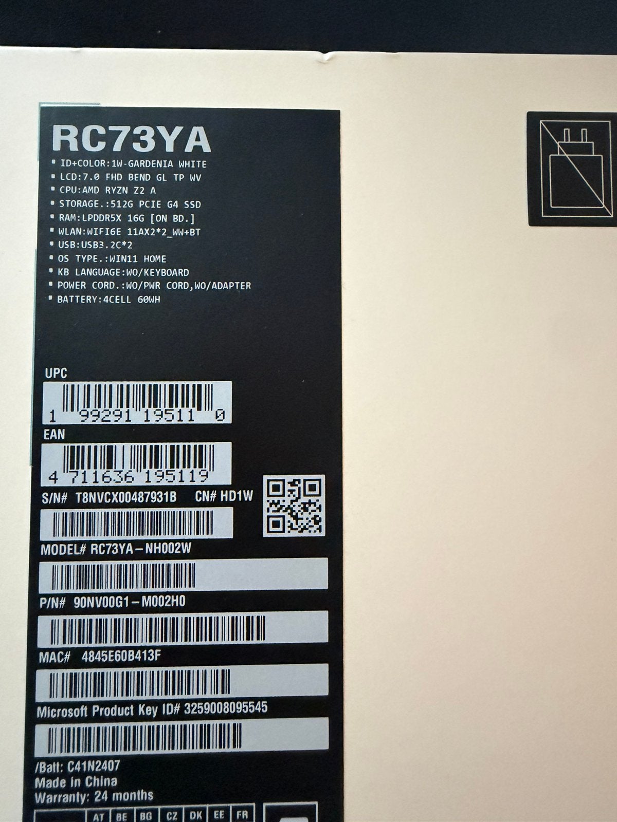 Foto 4 van ROG XBOX ALLY  RC73YA512gh