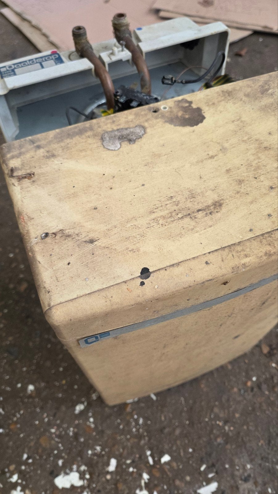 Close-in boiler 10 liter, beveiliging defect (1000W), Ophalen, Gebruikt, Radiator, 80 cm of meer