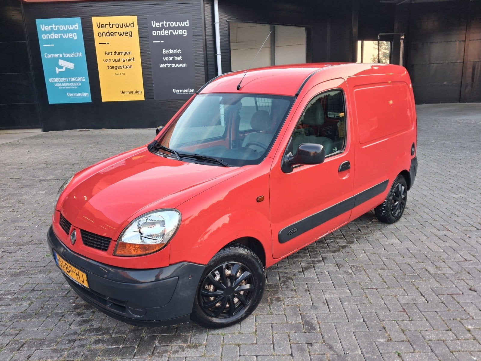 Renault Kangoo 1.5 DCI 42KW Light 2004.    km 160000, Voorwielaandrijving, Renault, Origineel Nederlands, Te koop