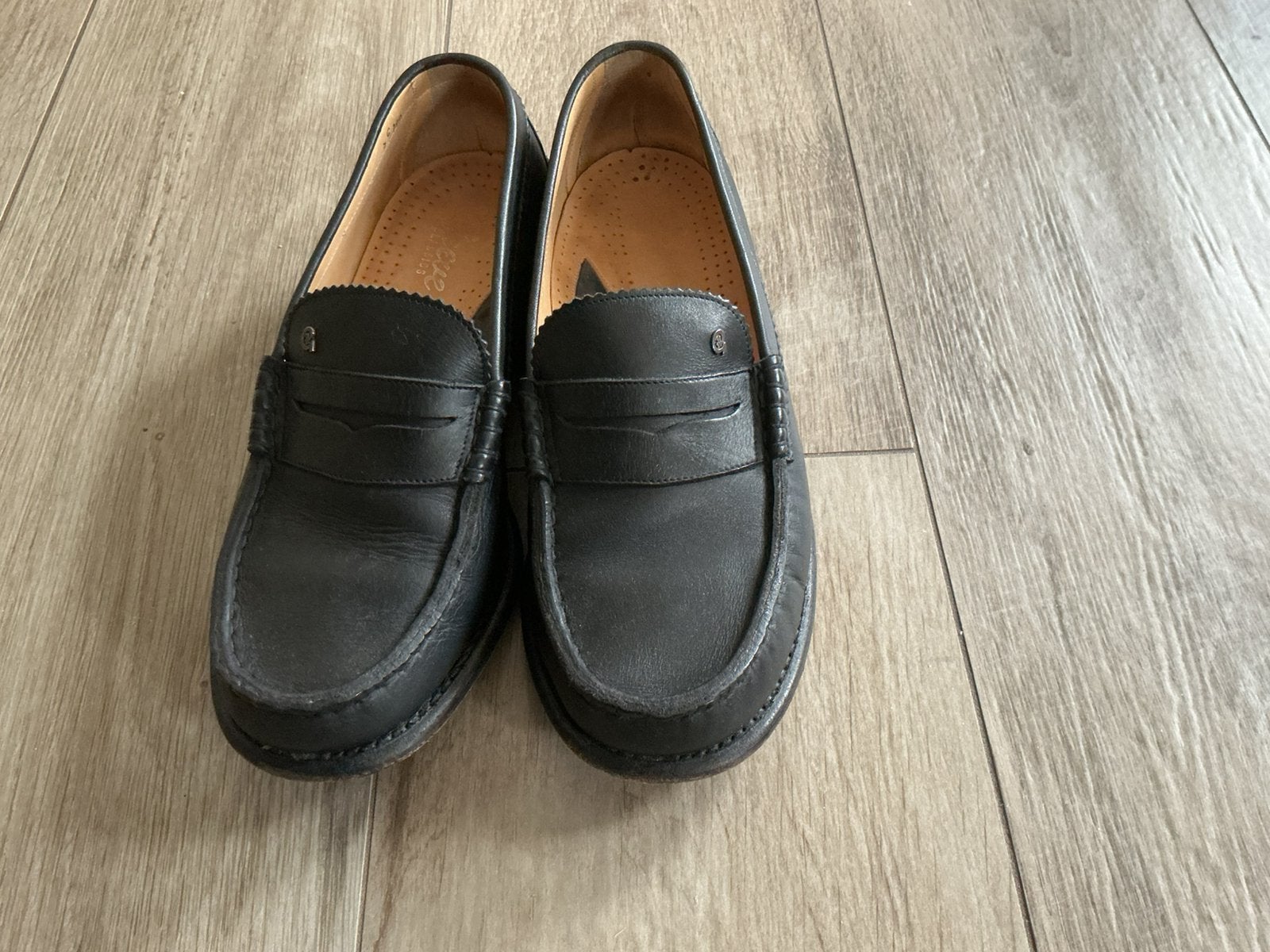 Greve mocassin, Ophalen, Zwart, Zo goed als nieuw, Espadrilles of Moccasins