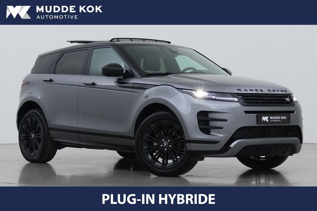 Land Rover Range Rover Evoque P270e PHEV Dynamic SE | Black, Auto's, Land Rover, Bedrijf, Te koop, 360° camera, 4x4, ABS, Achteruitrijcamera