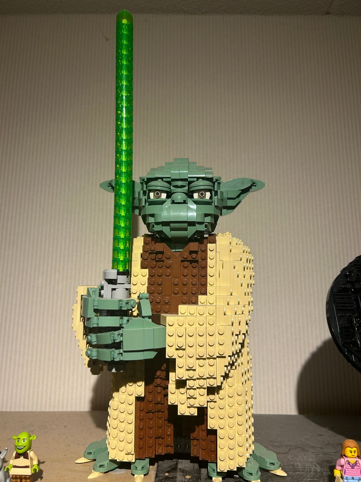 LEGO Star Wars Yoda met Lichtzwaard Groot Model