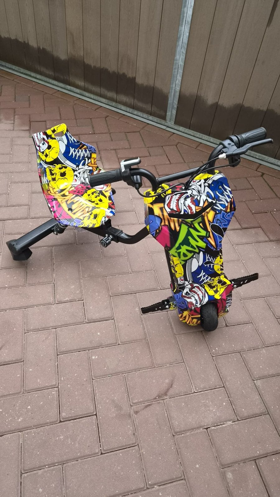 Driftbike play-on, Zo goed als nieuw