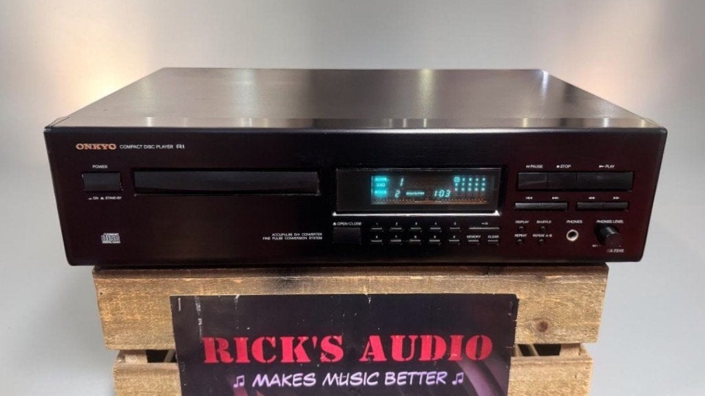 Onkyo DX-7210 CD-speler – Betrouwbare 90's CD-kwaliteit + AB, Overige merken, Refurbished, Ophalen of Verzenden, ONKYO CORPORATION JAPAN
