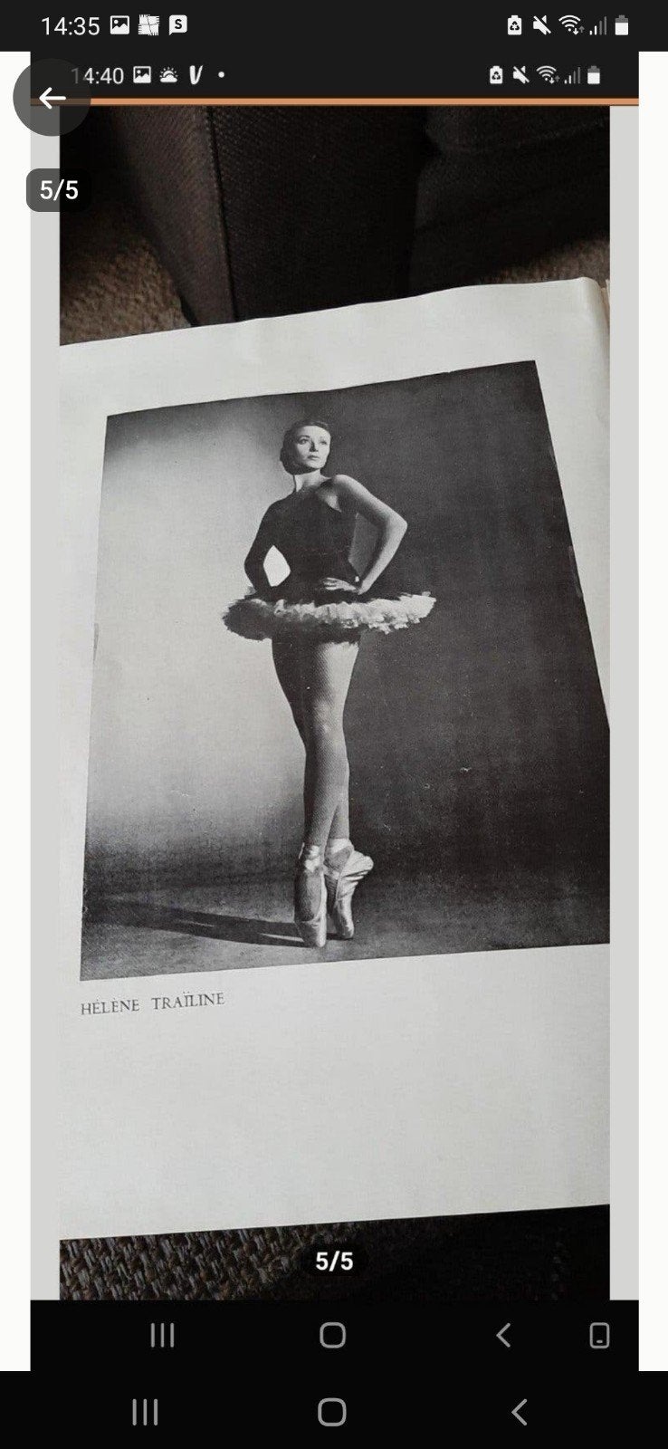Zeldzaam Ballet Programma Boekje Janine Charrat 1950/'60, Boeken, Ophalen of Verzenden