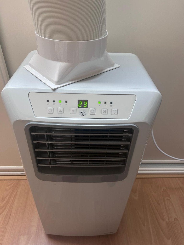 Mobiele airco Tectro TP2520 1x gebruikt, Ophalen, Minder dan 60 m³, Energieklasse A of zuiniger, 3 snelheden of meer