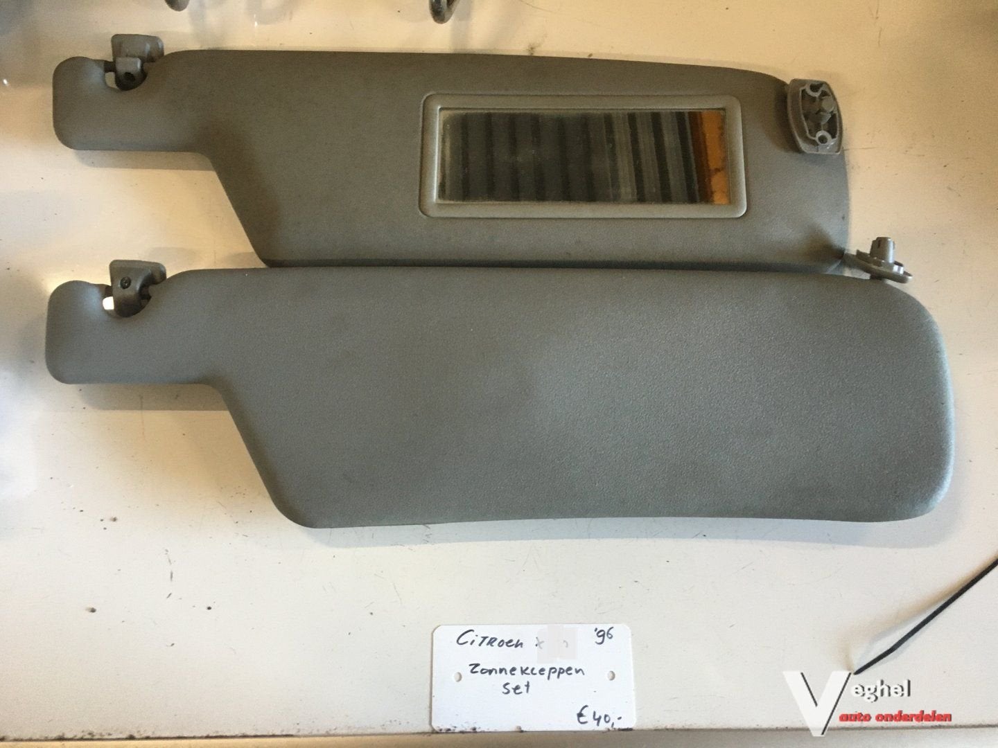 Citroen Xantia 1996 Zonnekleppen set, Gebruikt, -, -, Ophalen of Verzenden