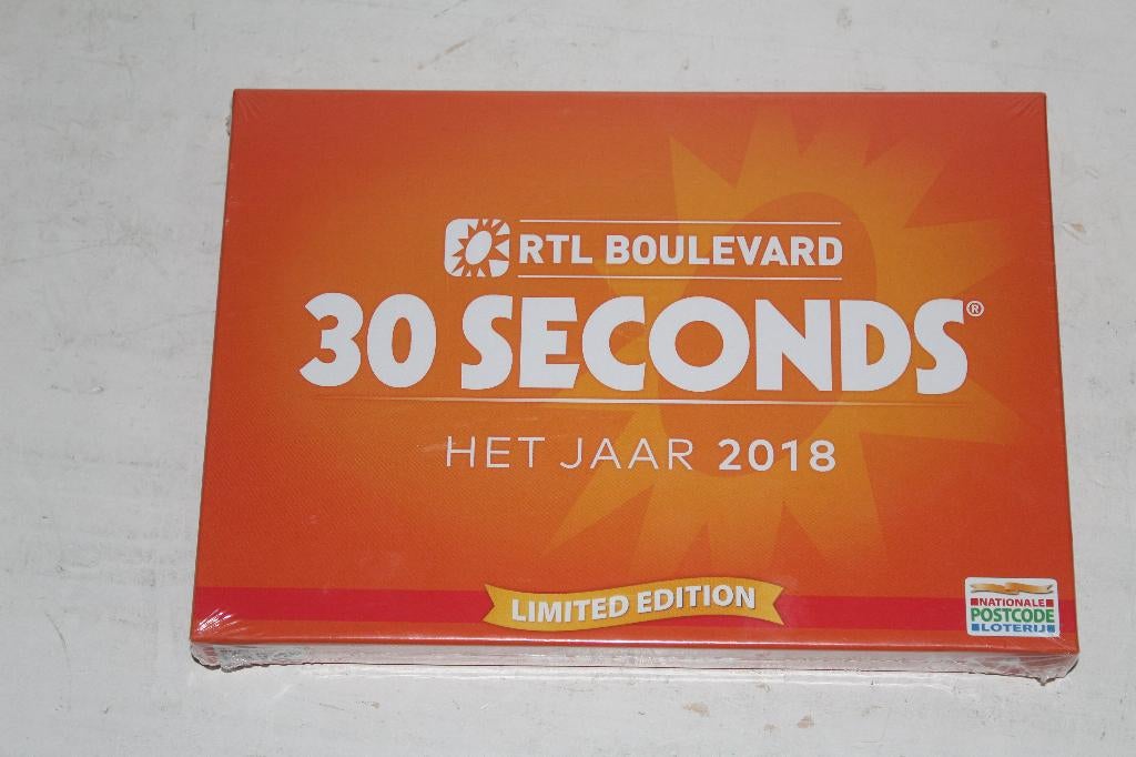 30 seconds, Hobby en Vrije tijd, Gezelschapsspellen | Bordspellen, Nieuw, Drie of vier spelers, Vijf spelers of meer, Ophalen of Verzenden