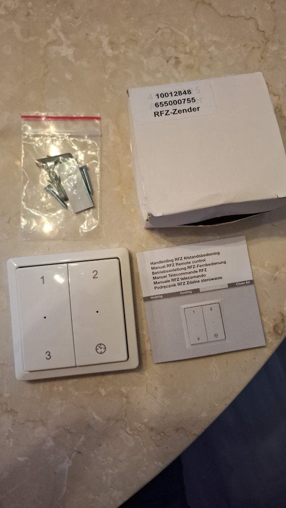 Zehnder RFZ Zender, Ophalen, Nieuw, Afzuiger